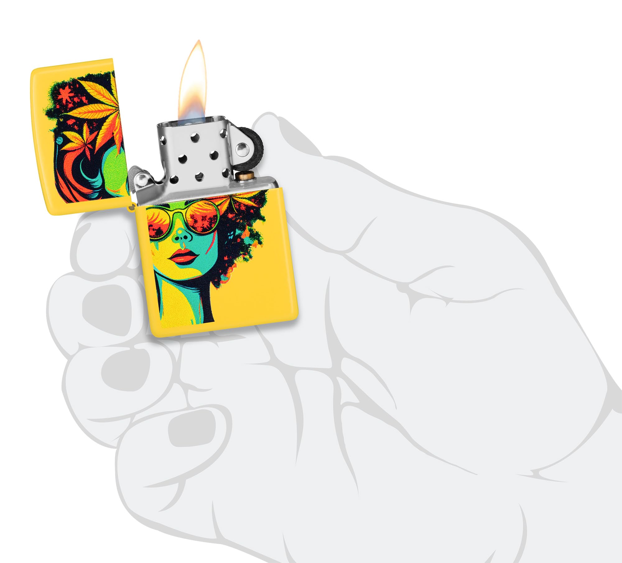 Zippo Leaf Lighters